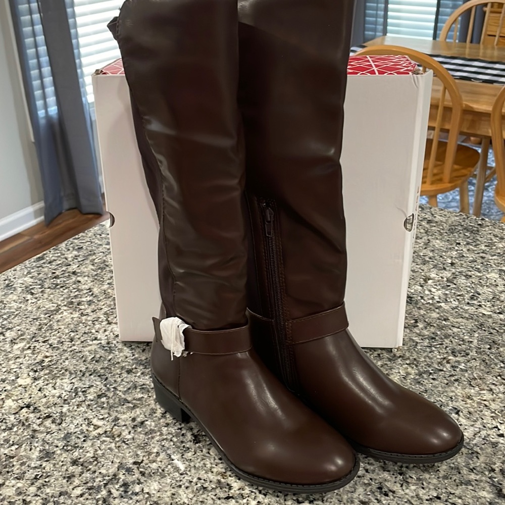 Rampage Brown Riding Boots